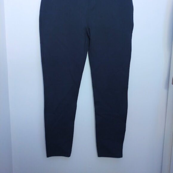 Spanx The Perfect Ponte Pants Ankle High Rise Pull On Skinny Size 1X Navy Blue - Picture 2 of 13